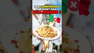 Les CARBONARAS ne sont PAS italiennes [upl. by Hatnamas]