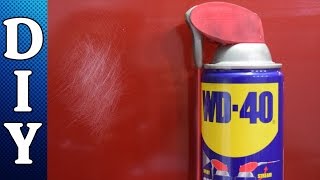 Removing Scratches From Your Car Using WD40 Hack  Final Judgement [upl. by Scheld]