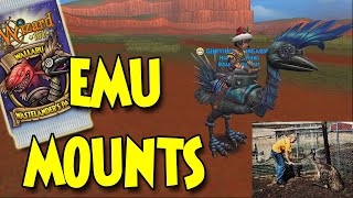 Wizard101 🇦🇺EMU MOUNTS Review [upl. by Hovey]