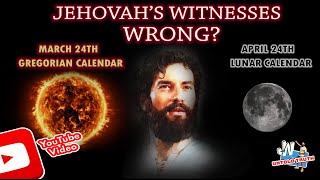 Jehovahs Witnesses Memorial 2024 unbelievable wrong date JWUntoldtruth  488 [upl. by Nevins]