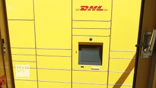 DHL stellt Packstationen für Konkurrenten auf [upl. by Yesdnil]