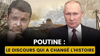 LE DISCOURS DE POUTINE QUI A CHANGÉ L’HISTOIRE  INVASION EN UKRAINE [upl. by Khalsa]