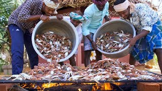 WOW 1000 Crabs Cooking  King of Grilled Crabs Village Food Recipe  Primitive Village Cooking [upl. by Miller]