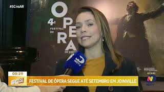 Festival de Ópera segue até setembro em Joinville [upl. by Fayina948]