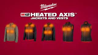 Milwaukee M12™ Heated AXIS™ Jackets and Vests [upl. by Ardisi184]