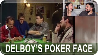 ♠️♣️😶Del Boys Poker Face Only Fools and Horses Reaction [upl. by Vidda]