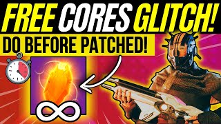 Do This INSANE Enhancement Core GLITCH NOW FREE Infinite ENHANCEMENT CORE Farm amp DLC  Destiny 2 [upl. by Sirej]