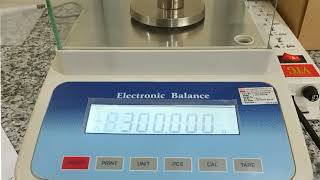 Calibration of Electronic balance [upl. by Landri]