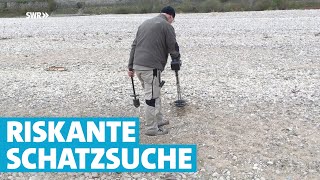 Riskante Schatzsuche auf dem Grund des Rheins  SWR  Landesschau RheinlandPfalz [upl. by Shanleigh956]