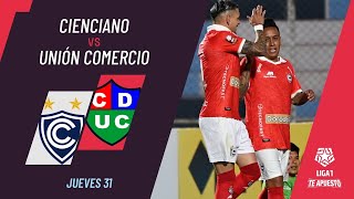 Cienciano 70 Unión Comercio resumen EXTENDIDO del partido por Liga1  Torneo Clausura 2024 [upl. by Yancey]