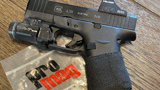 Pro mag 15rd Glock 43x 100rd NO PROBLEMS [upl. by Wendie]