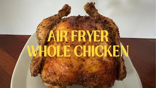 Recipe Review Air Fryer Whole Chicken from Fabulessly Frugal [upl. by Notniuq]