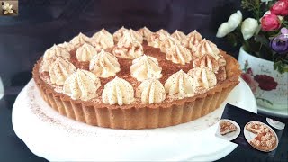 Recette de Tarte au banane et caramelbanoffee pie recipe  وصفة خفيفة و ظريفةتارت الكرميل و الموز [upl. by Drusus324]