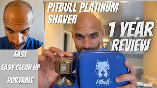 Skull Shaver Pitbull Platinum Review  1 Year Review [upl. by Iuq11]