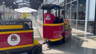 Wattman Mini Express Train 5 Angles on One Electric Train Mall Ride The Liberty Center Express [upl. by Grady666]