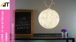 Recensione lampada a sospensione Luna di InEsArtdesign [upl. by Atteniuq]