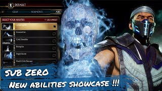 MORTAL KOMBAT 11 Sub Zero All New Abilities Showcase [upl. by O'Grady]