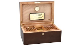 Adorini Humidor Size L Set Up [upl. by Suez]