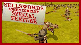 quotMedieval RTS Third Person Hybridquot Sellswords Ashen Company Gameplay PC Lets Play Special Feature [upl. by Nomolos]