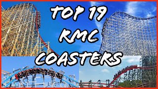 Top 19 RMC Coasters 2021  EVERY Rocky Mountain Construction Roller Coaster Ranked [upl. by Brooks254]