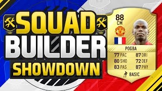 FIFA 17 SQUAD BUILDER SHOWDOWN PAUL POGBA New 5 Star Skiller Paul Pogba Squad Duel [upl. by Horgan95]