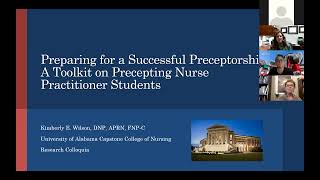 Preparing for a Successful Preceptorship A Toolkit on Precepting Nurse Practitioner Students [upl. by Ozner]