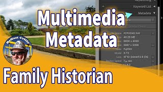 Family Historian Media Metadata importing and restoring Windows Photo Viewer ft Rootsmagic 10 [upl. by Mchenry]