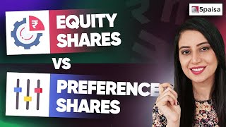 Difference between Equity amp Preference Shares  Equity vs Preference Shares [upl. by Lamak738]