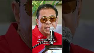 Chavit Runs for Senate chavitsingson balitandaan senate halalan2025 election2025 electriccar [upl. by Yatnuahs765]