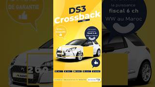 citroen ds3 crossback 2022 🤩🚘 17 000 Km  Diesel  Automatique  Voitures doccasion NADOMA [upl. by Hcardahs]