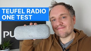 Schicker DAB Radio Wecker mit erstaunlich gutem Klang Teufel Radio One Test [upl. by Cown]