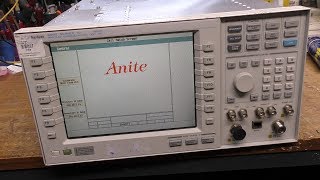 Agilent 8960 communications analyser teardown [upl. by Ennej828]