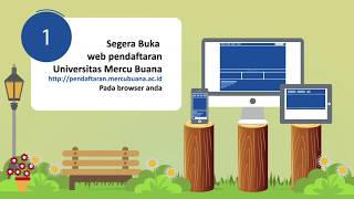 Video Daftar Online Universitas Mercu Buana 1 Menit [upl. by Veal793]