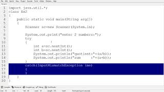 exception handling introduction in java in Telugu [upl. by Karlen]