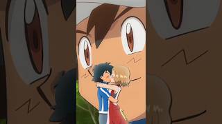 Who kissed Ash  pokeshrort pokemon trending youtubeshorts [upl. by Valerye]