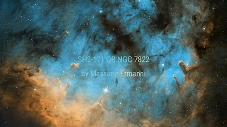 Sh2171 or NGC 7822 by Massimo Ermanni [upl. by Ahsinaj]