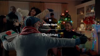 Christmas from Adobe Stock  Adobe Creative Cloud [upl. by Obmar246]