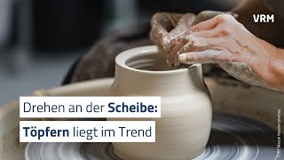 Drehen an der Scheibe Töpfern im Trend [upl. by Retsel]