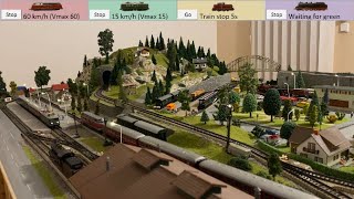 Digital Automation of Model Trains  Märklin H0 [upl. by Snyder]