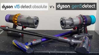 Dyson Gen5 Detect Absolute v Dyson V15 Detect Absolute [upl. by Martinic]