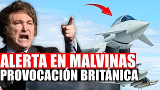 💥Alerta Malvinas❗ Provocación Británica y Ejercicios Militares Enciende las Alarmas ¿Que dice Milei [upl. by Brnaby]