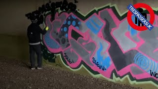 LONDON GRAFFITI  WALL SESSION S2E1  CHEM [upl. by Acimat146]