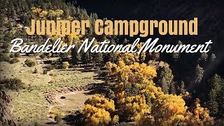 Camping at Bandelier National Monument  Juniper CG Review  Sneak Peeks [upl. by Sheena]