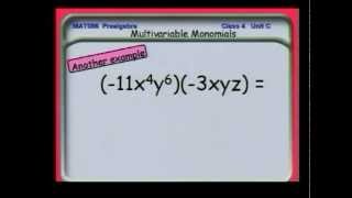 18  Operations on Monomials [upl. by Nile]