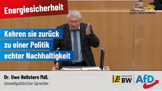 Energiesicherheit Kehren sie zurück zu einer Politik echter Nachhaltigkeit [upl. by Socha]