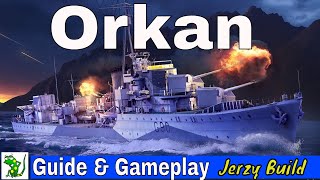 Orkan 9km Radar World of Warships Legends  Guide amp Gameplay [upl. by Annuaerb]