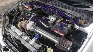 Turbocharging Mitsubishi Lancer CS3 4G15 [upl. by Leodora]