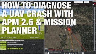 How to Diagnose a DroneUAV Crash with APM 26 Mission Planner and Telemetry Logs [upl. by Miof Mela]