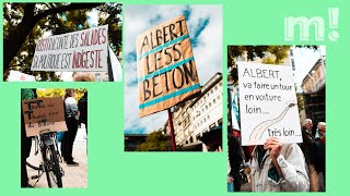 Manif  Non à lextension des autoroutes 🛣 [upl. by Euphemiah603]