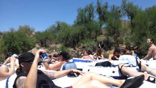 Salt River Tubing Memorial Day Weekend [upl. by Ynaoj]